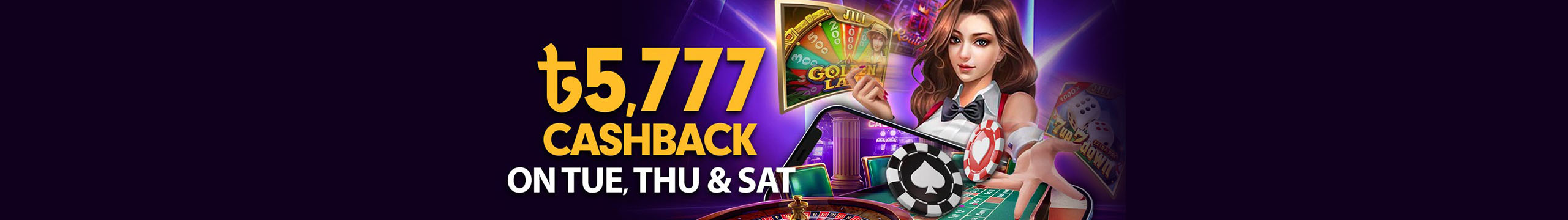 jeet-buzz.app ৳5,777 Cashback On Tue, Thu & Sat